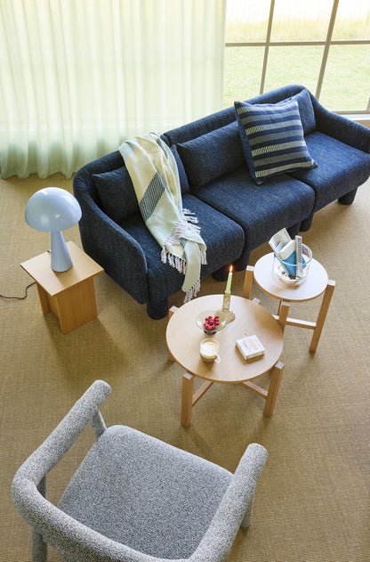 Four Couchtisch Natural (2er-Set) – ø68xh42cm, ø48xh55cm