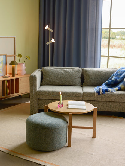 Four Couchtisch Natural (2er-Set) – ø68xh42cm, ø48xh55cm