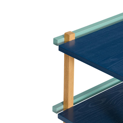 Crayon Rolltisch  Mehrfarbig – 70 x 38 x 70 cm