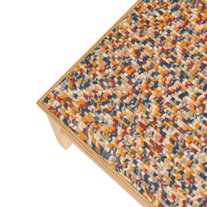 Konfetti-Beistelltisch, mehrfarbig – 40 x 40 x 38 cm