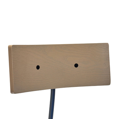 Hübsch Koi Essstuhl Blau/Braun/Schwarz