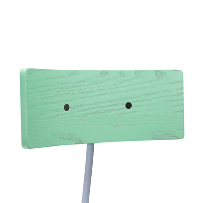 Hübsch Koi Essstuhl braun/grün/lila