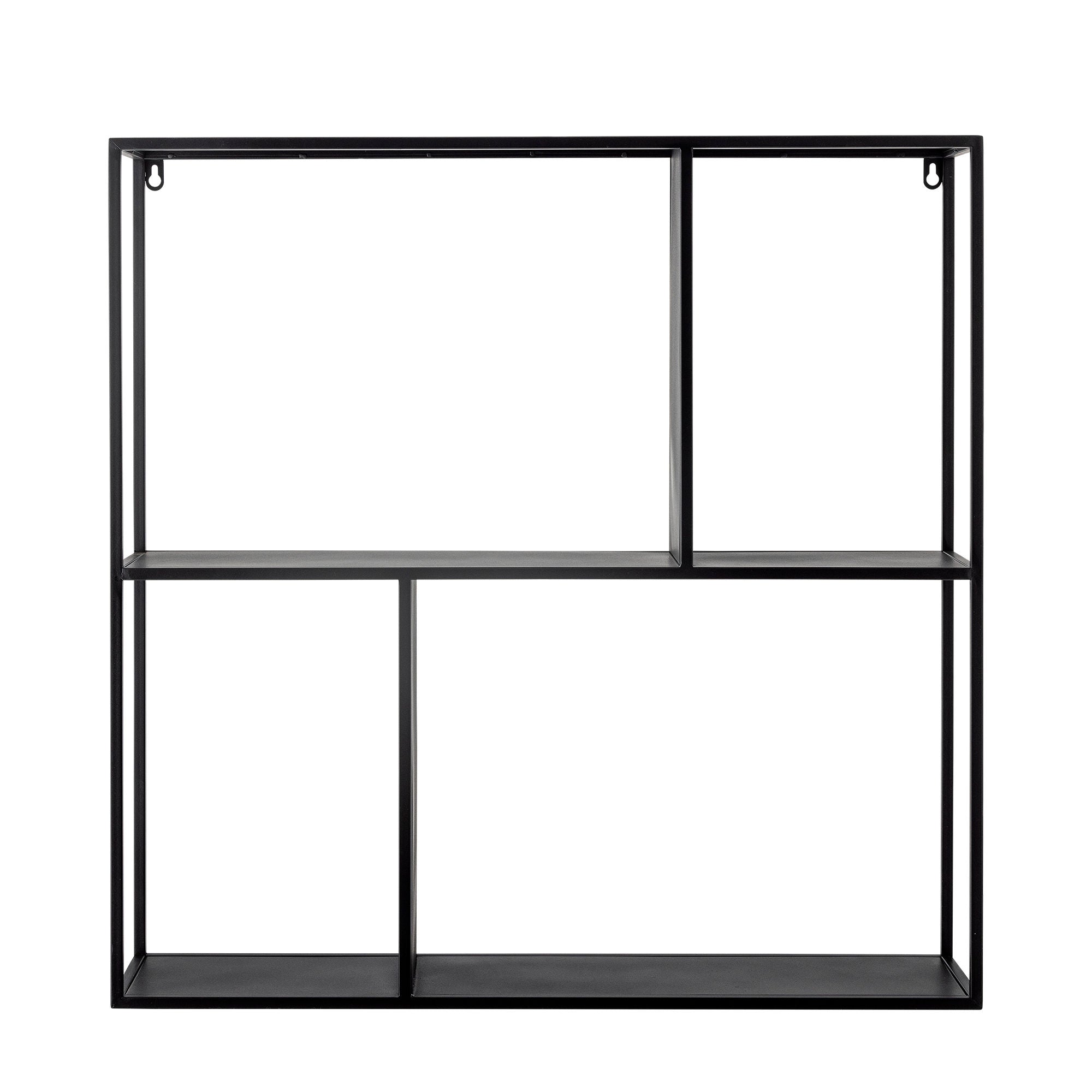 Bloomingville Mack Regal, schwarz, Metall
