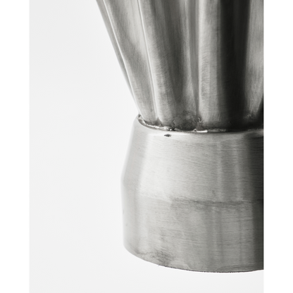 Vase, Hdflood, gebürstet Silber Finish