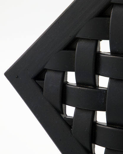 Fußmatte, HDBraid, Schwarz