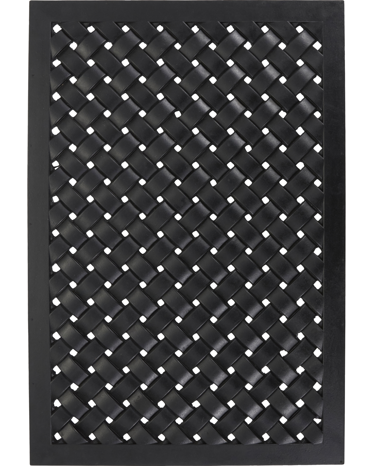 Fußmatte, HDBraid, Schwarz