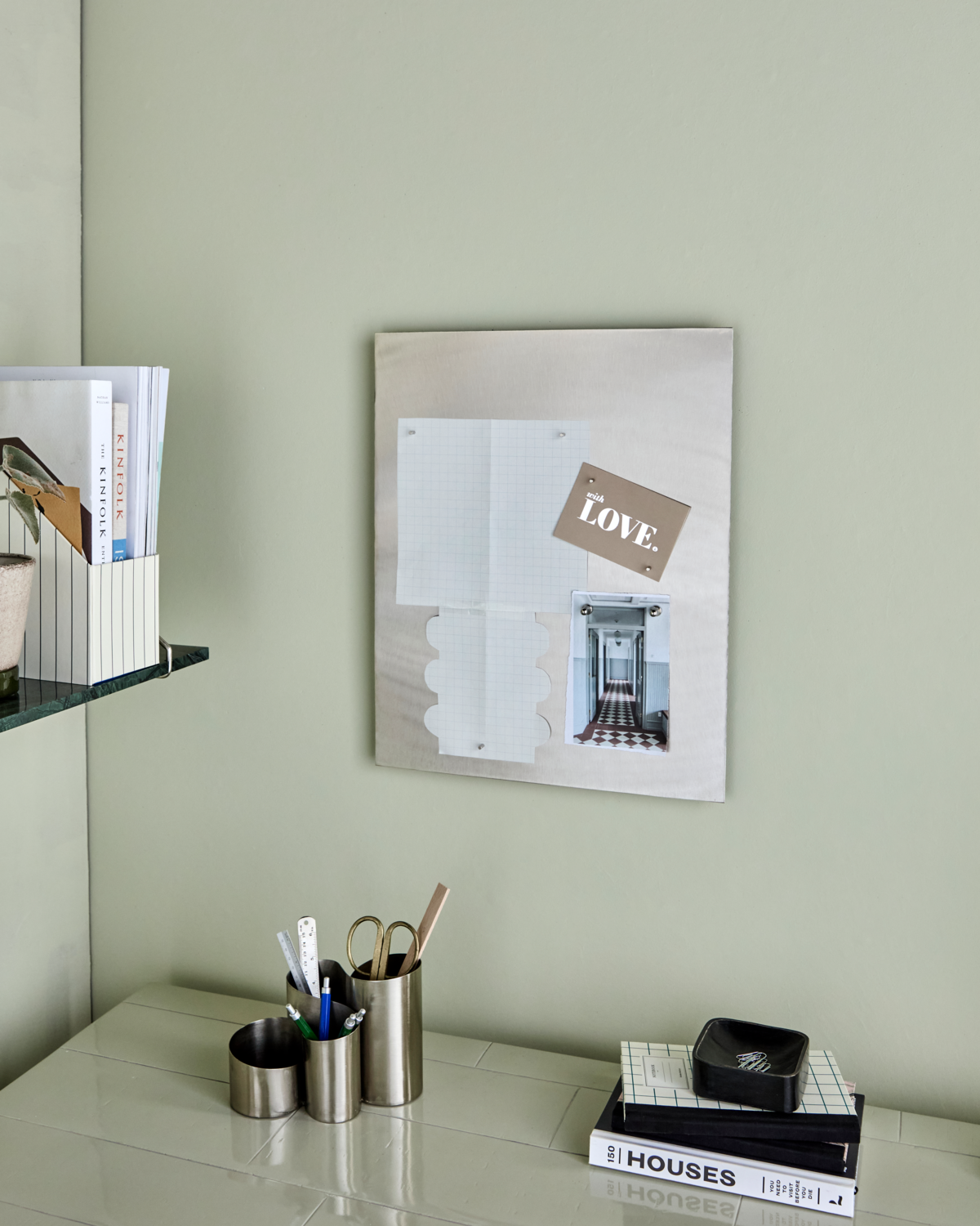 Platine, HDNema, gebürstetes Silberfinish