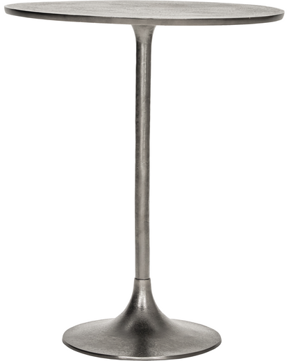 Esstisch, HDPan, Silber-Finish