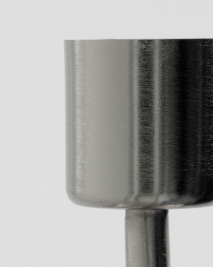 Kerzenständer, HDAnit, Silber-Finish