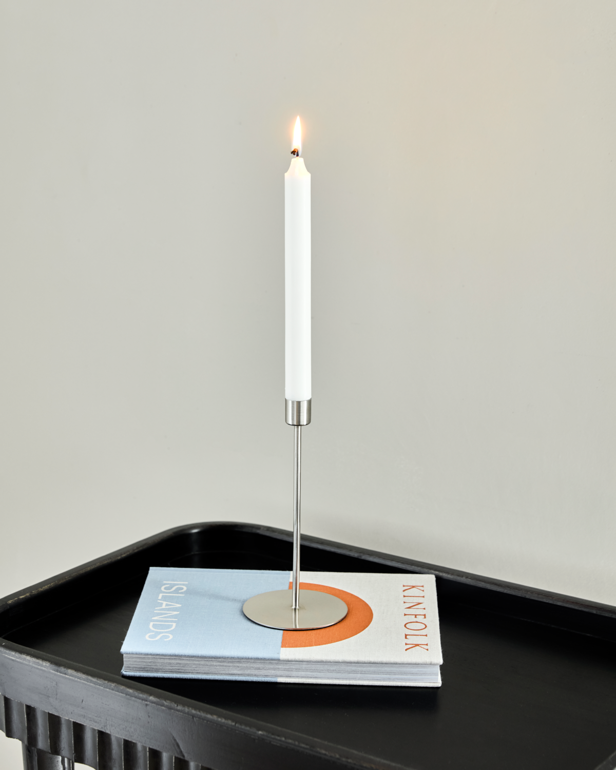 Kerzenständer, HDAnit, Silber-Finish