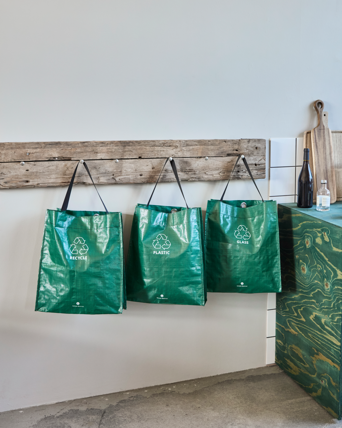 Tasche, HDRecycle, Grün