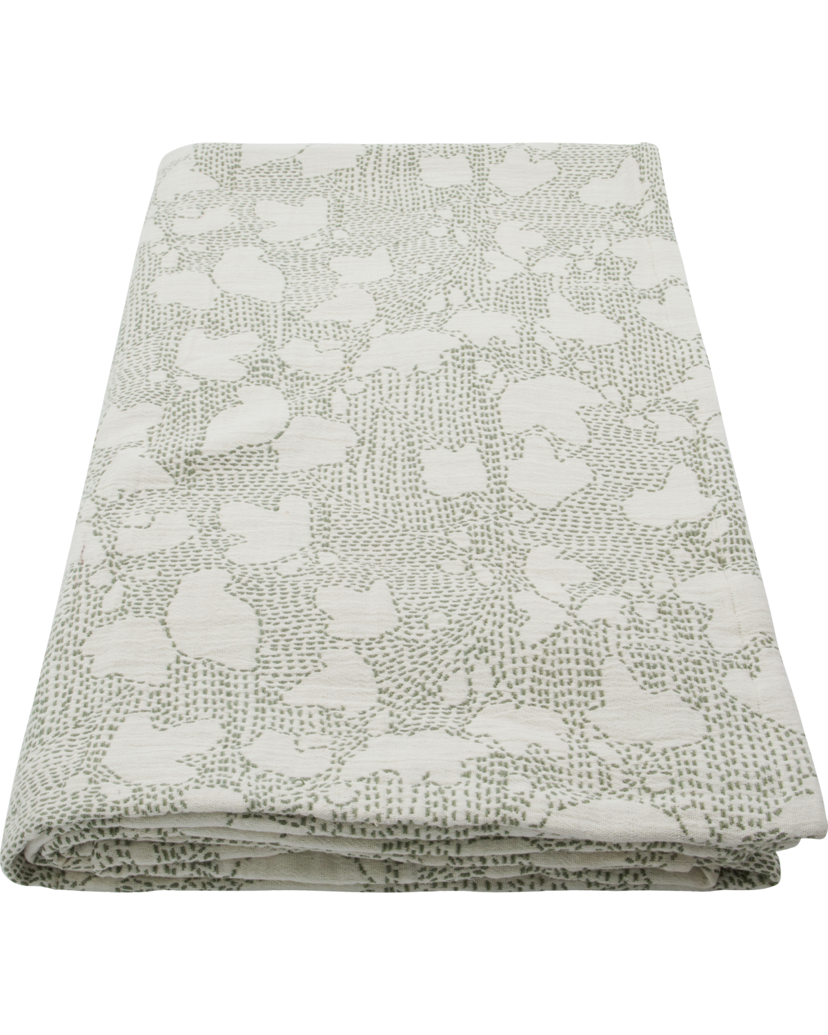 Tagesdecke, HDMori, gebrochenes Weiß; Khakifarben