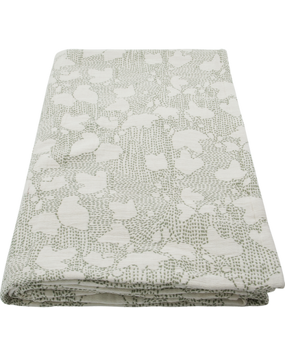 Tagesdecke, HDMori, gebrochenes Weiß; Khakifarben