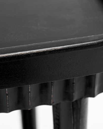 Beistelltisch, HDMesa, Schwarz
