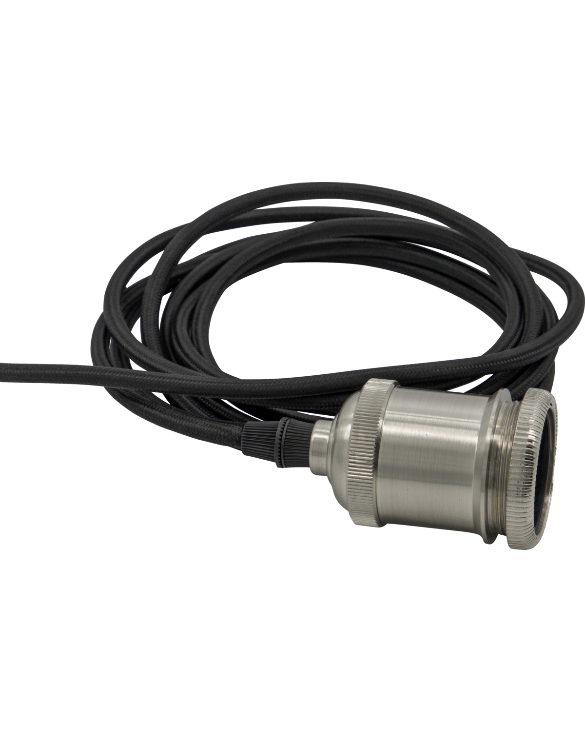 E27-Fassung, HDFly, Silber-Finish