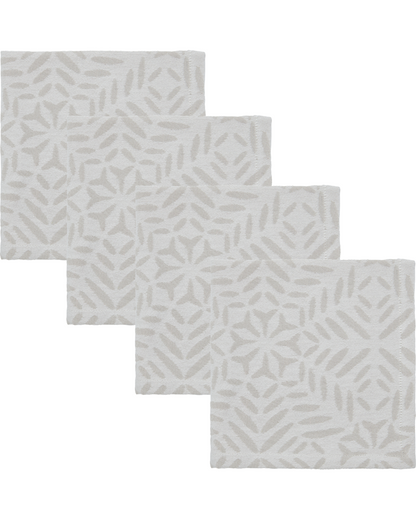 Servietten, HDClip, Weiß; Grau