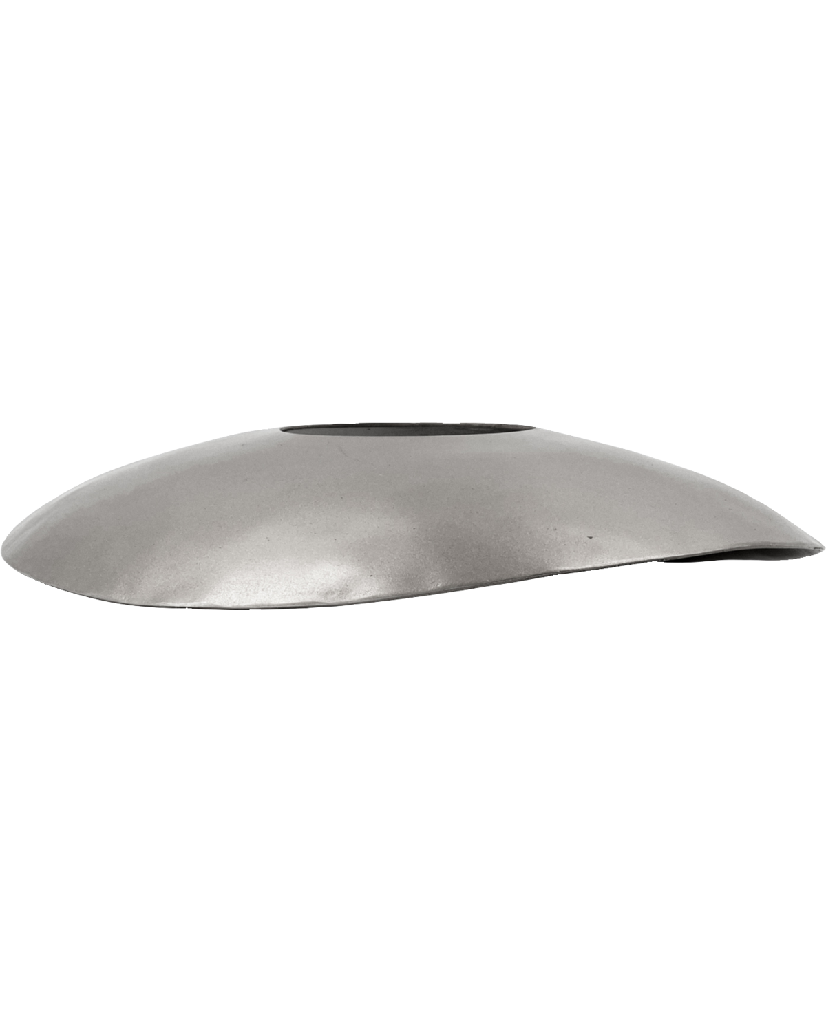 Lampenschirm, HD Hat, gebürstetes Silber