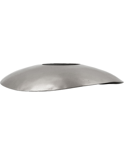 Lampenschirm, HD Hat, gebürstetes Silber