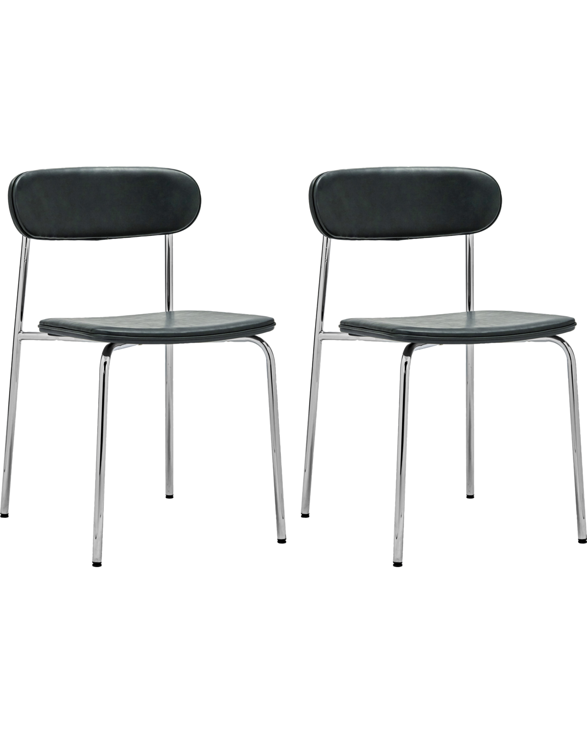 Stuhl, HDPova, Chrom; Dunkelgrün