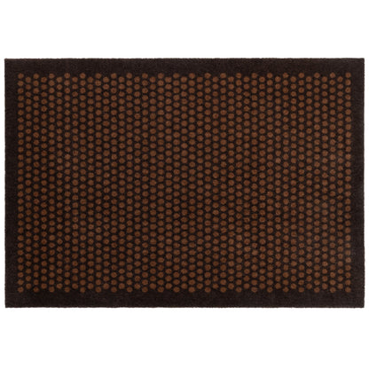 Nachrichten - Teppich/hatte 90 x 130 cm - Punkt/Cognac -Dark Brown