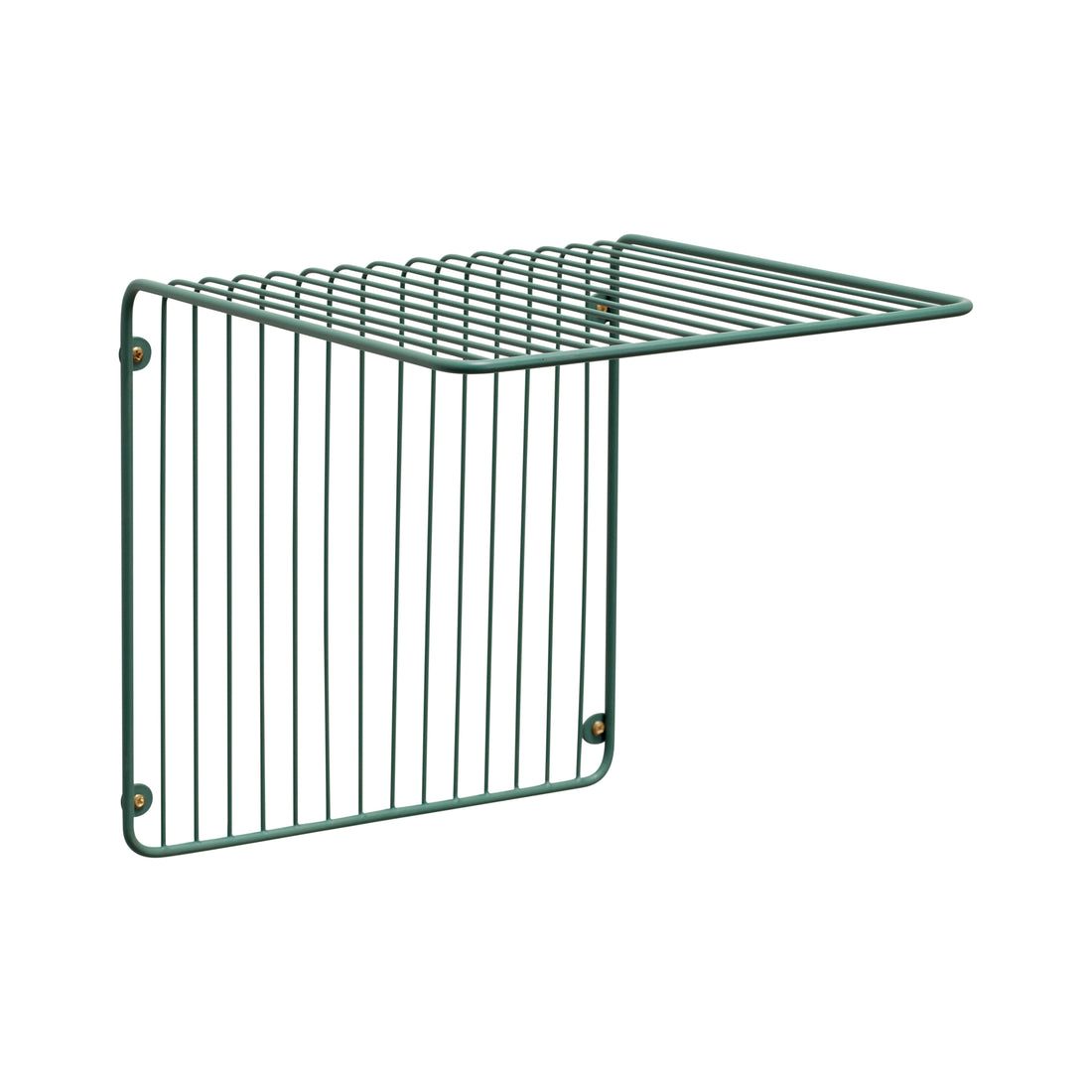 Schlankes Regal groß grün - 31x31xh31cm