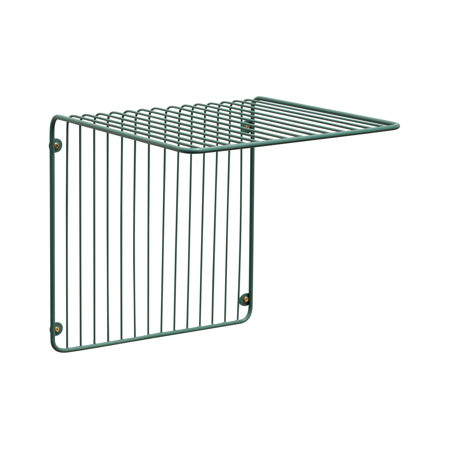 Schlankes Regal groß grün - 31x31xh31cm