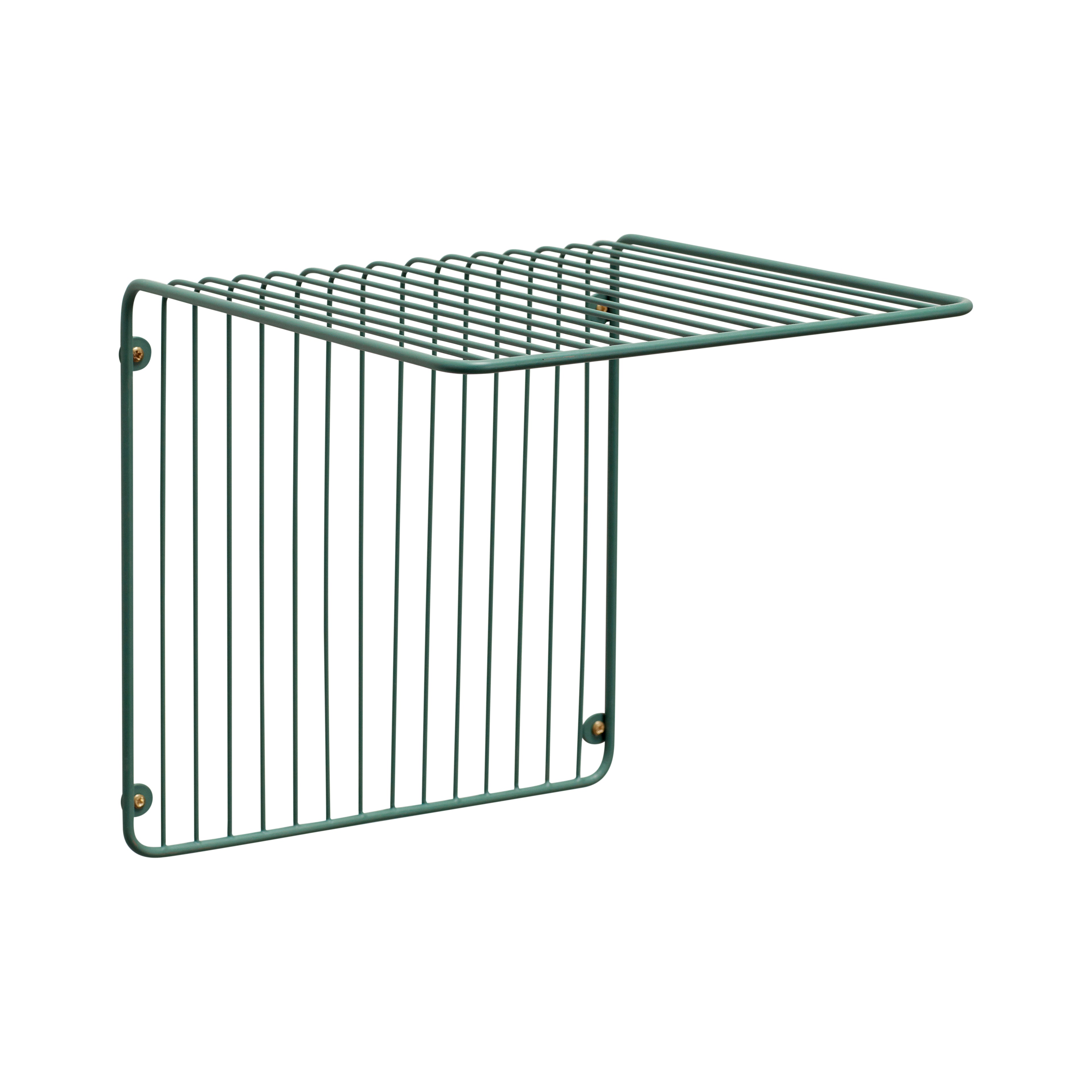 Schlankes Regal groß grün - 31x31xh31cm