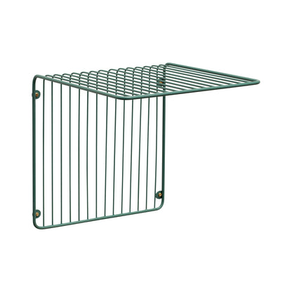 Schlankes Regal groß grün - 31x31xh31cm