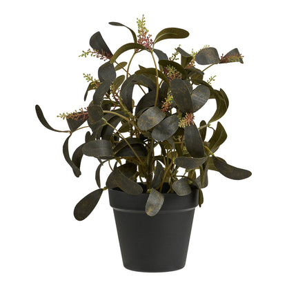Künstliche Pflanze - Pflanze, Grün H: 35 cm