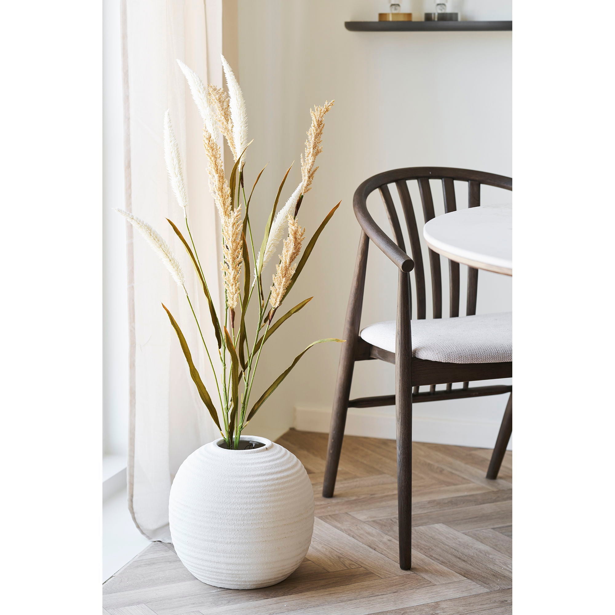 Deko Gras - Deko Gras, künstlich, beige/sand, 2 Stämme, H: 130 cm
