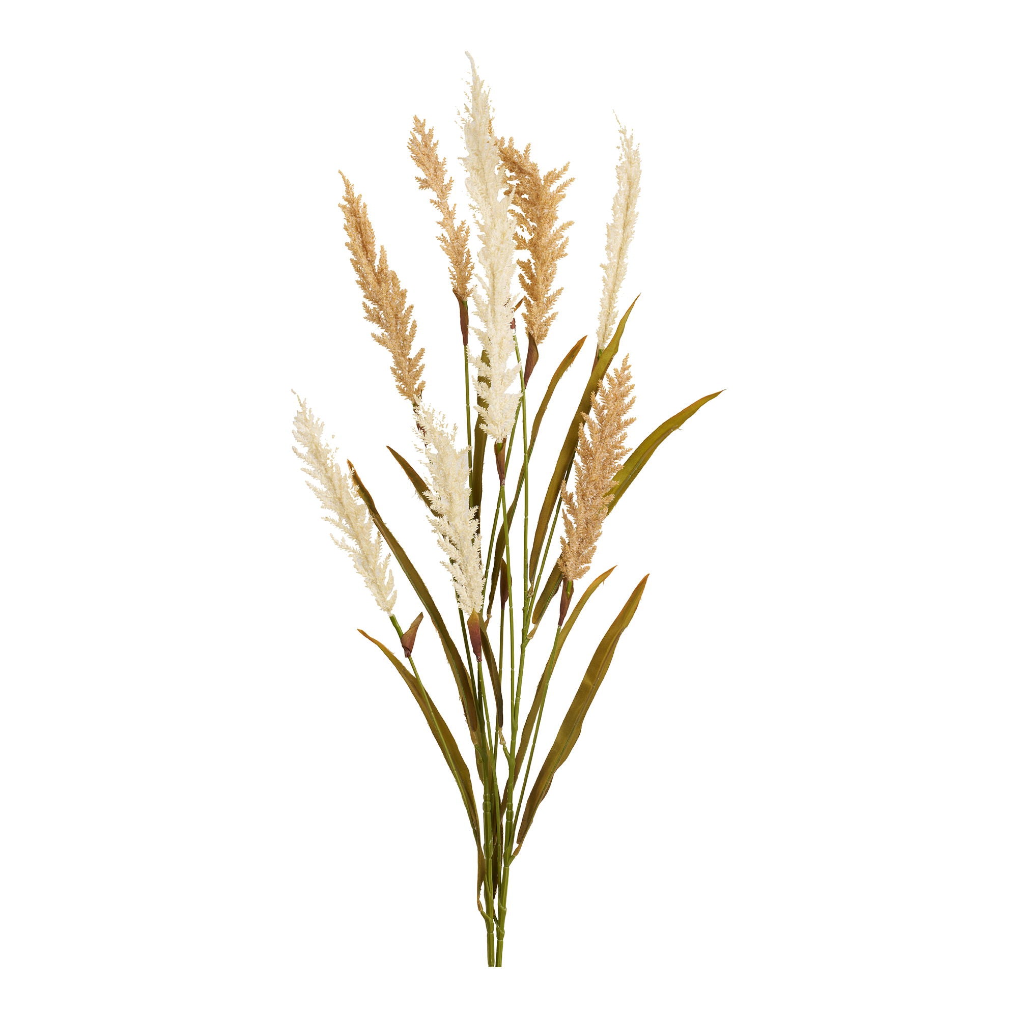 Deko Gras - Deko Gras, künstlich, beige/sand, 2 Stämme, H: 130 cm