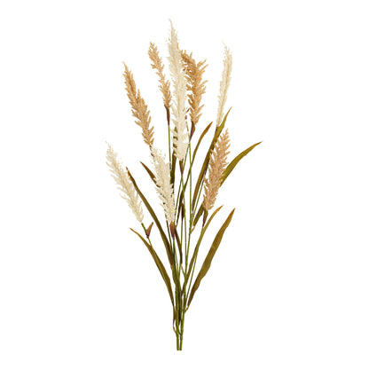 Deko Gras - Deko Gras, künstlich, beige/sand, 2 Stämme, H: 130 cm