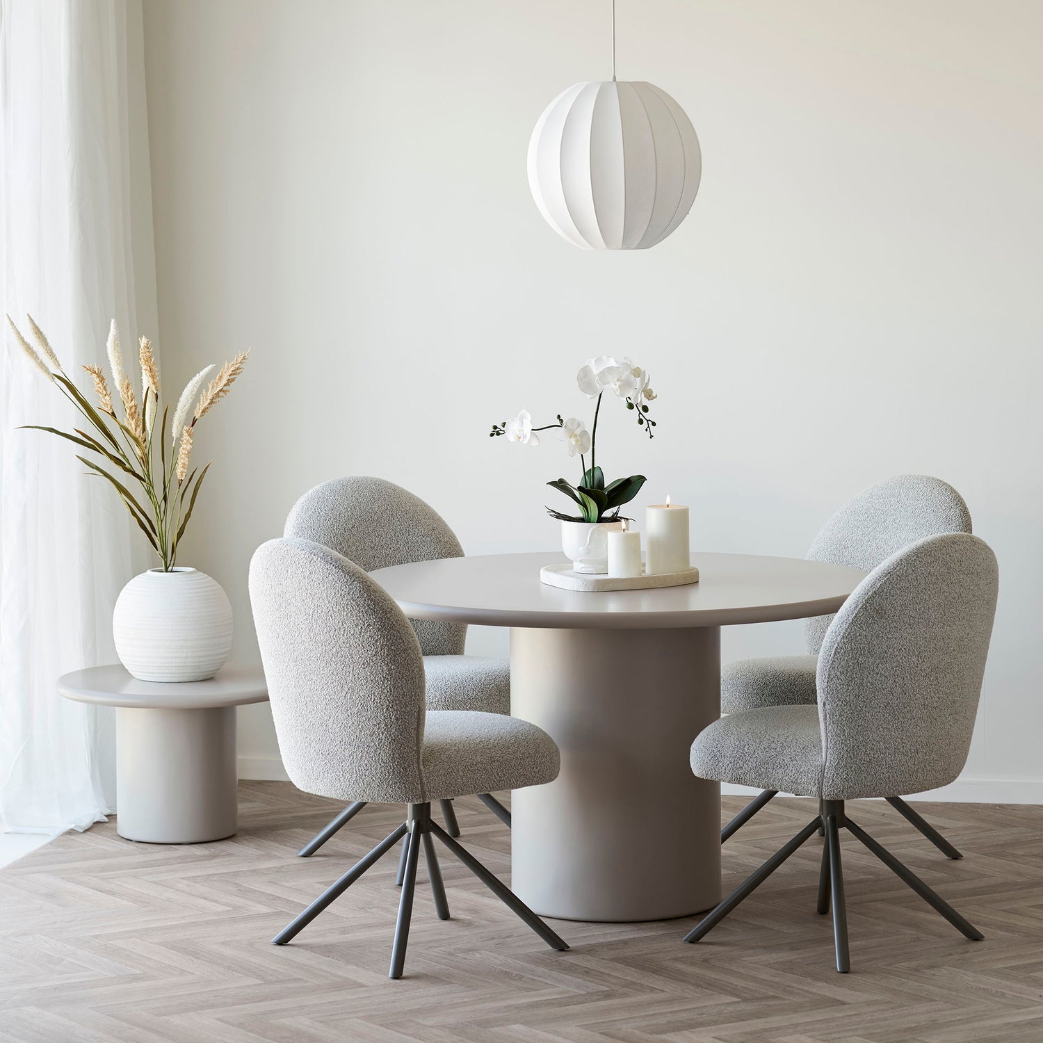 Deko Gras - Deko Gras, künstlich, beige/sand, 2 Stämme, H: 130 cm
