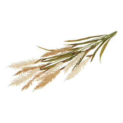 Deko Gras - Deko Gras, künstlich, beige/sand, 2 Stämme, H: 130 cm