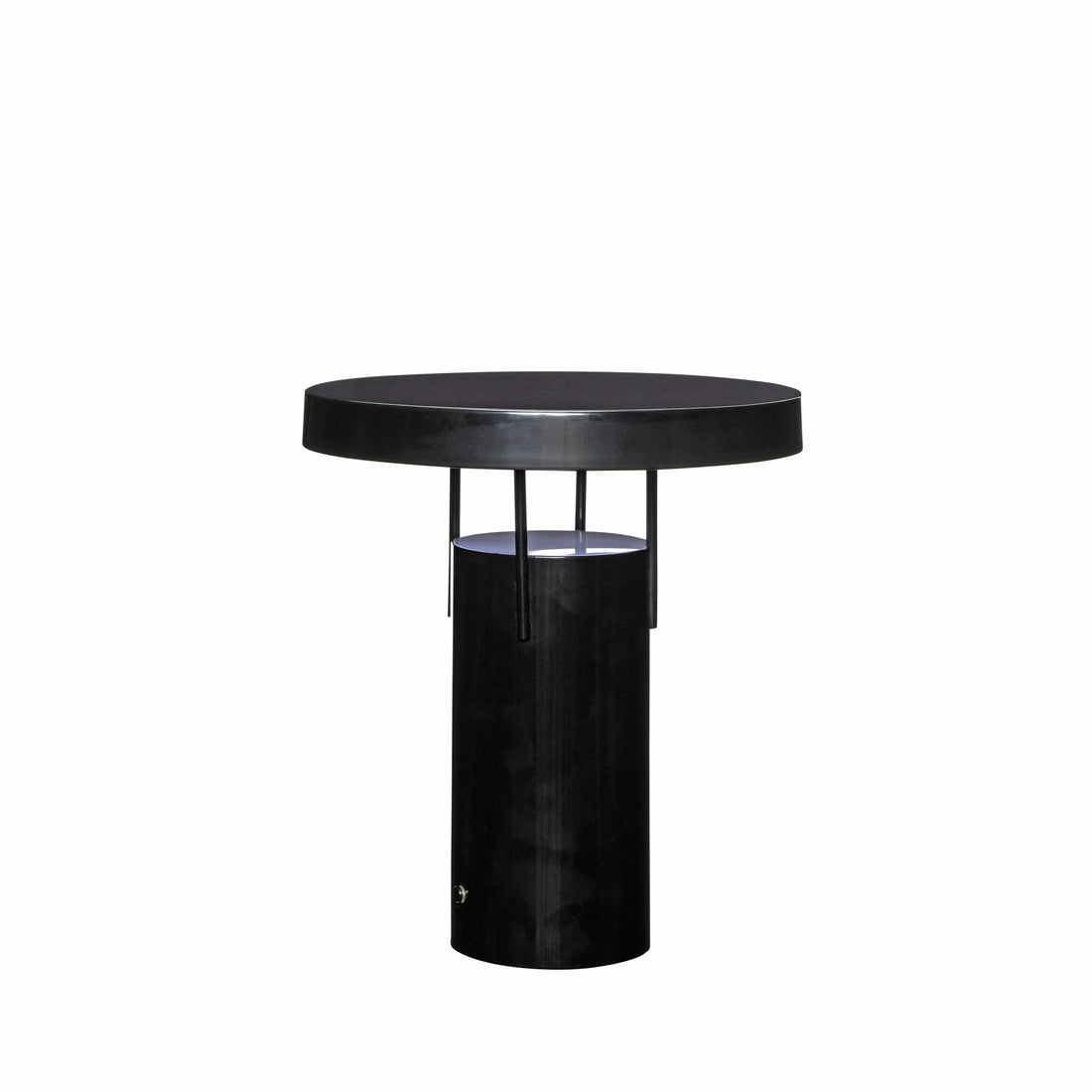 Bringme tragbare Lampe schwarz - Ø25xh28cm