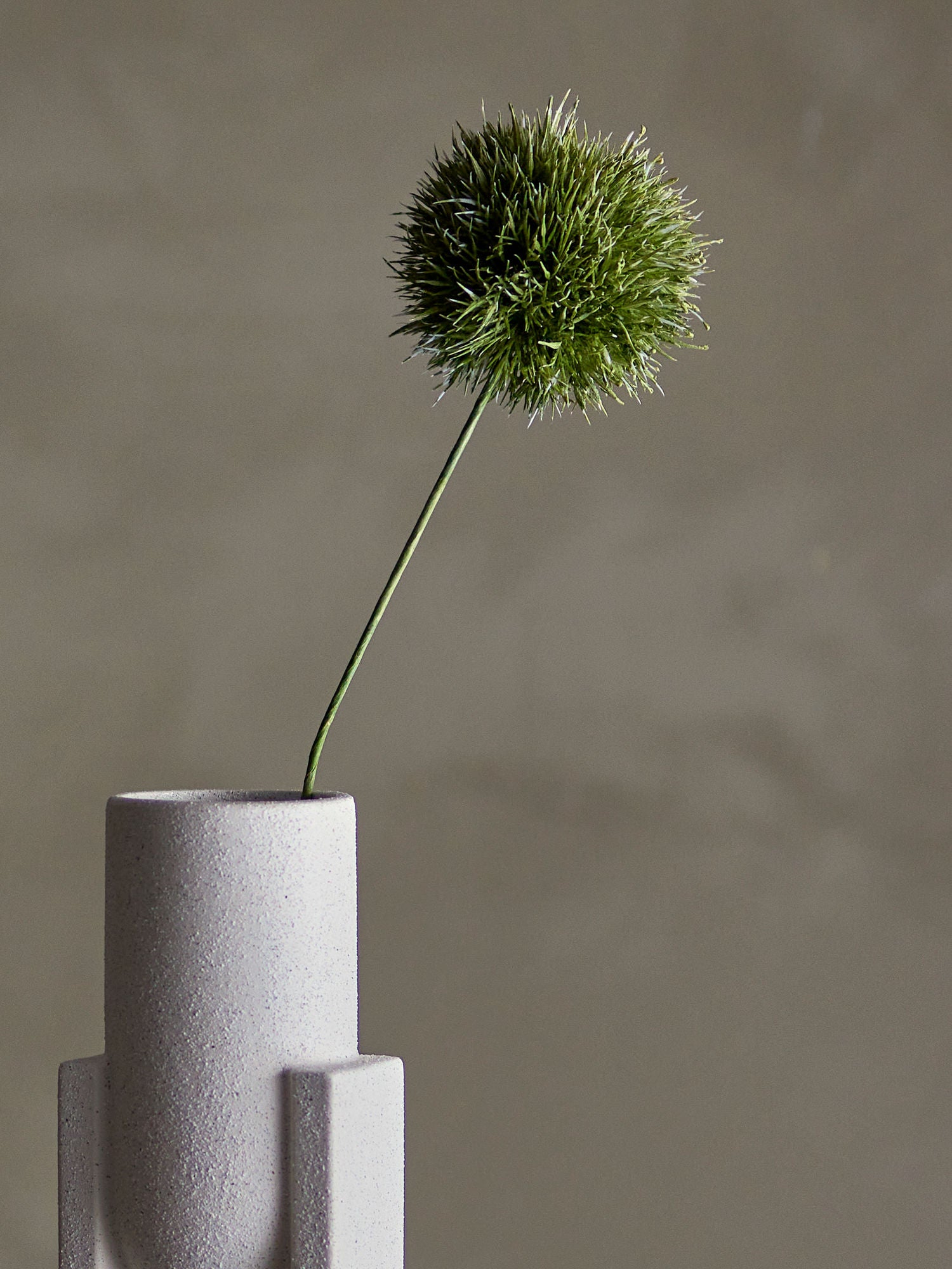Bloomingville Salome Vase, weiß, Steinzeug