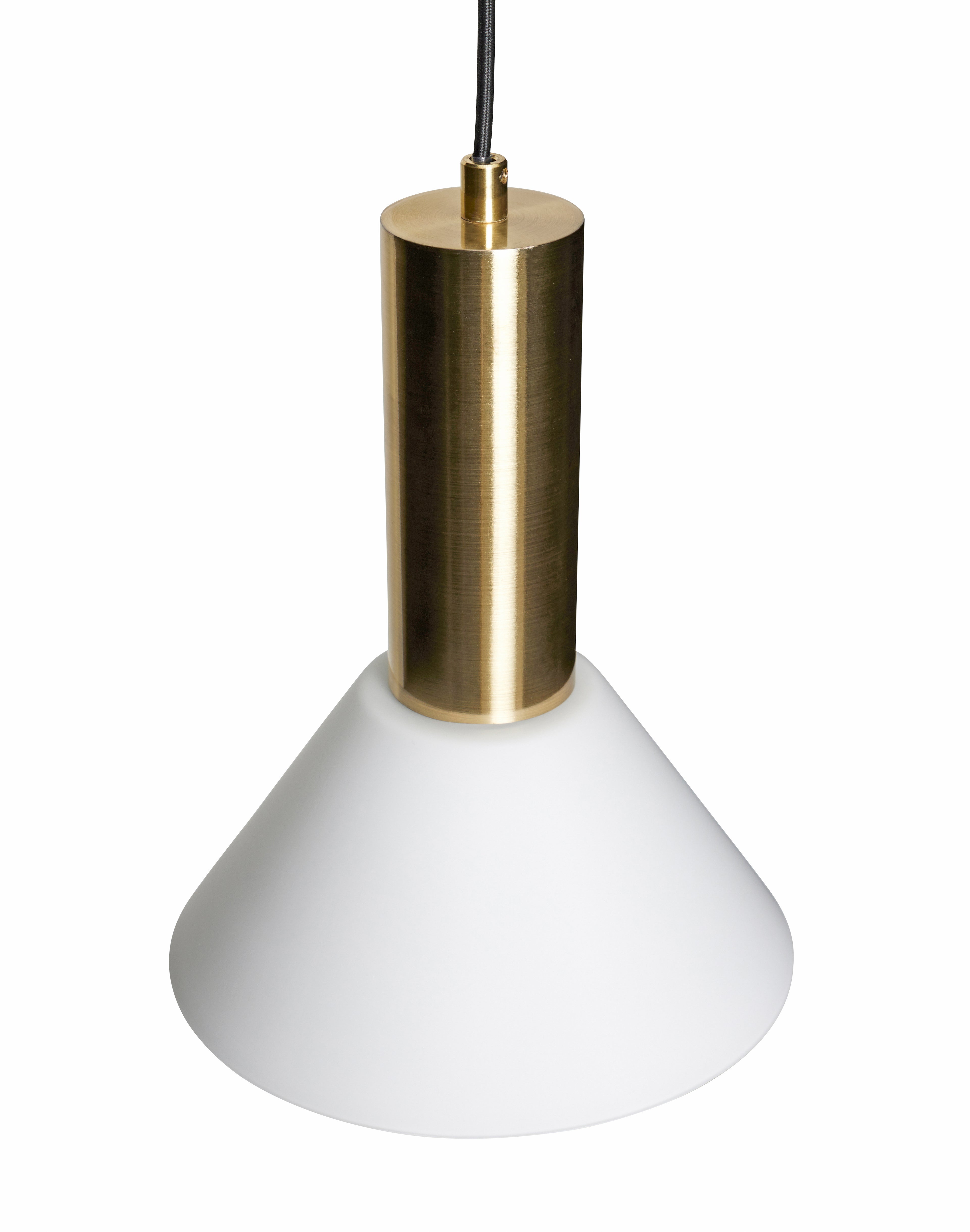 Kontrastanhänger Messingfarbe - Ø25xh28cm, E27