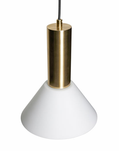Kontrastanhänger Messingfarbe - Ø25xh28cm, E27