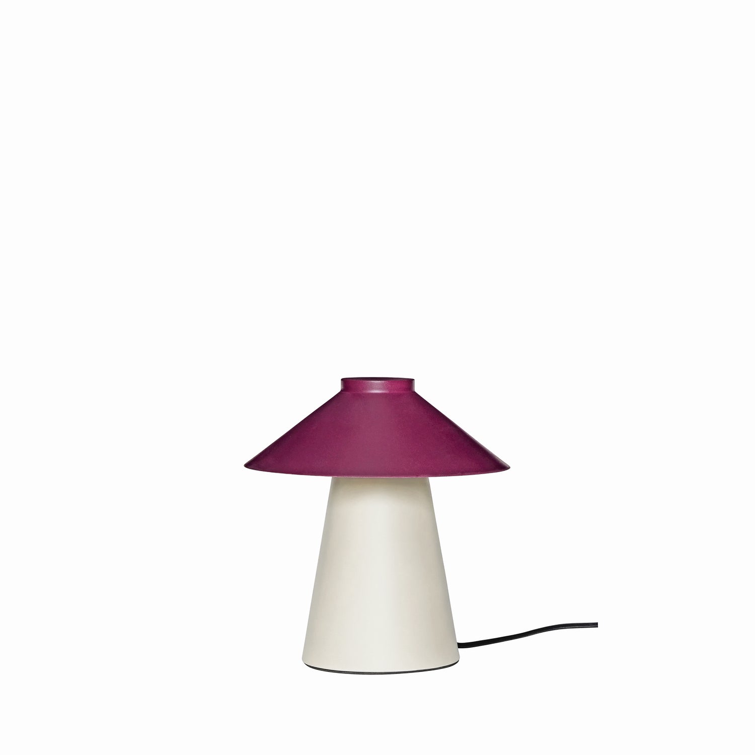 Chipper Tischlampe Sand/Burgund - Ø25xh26cm, E27