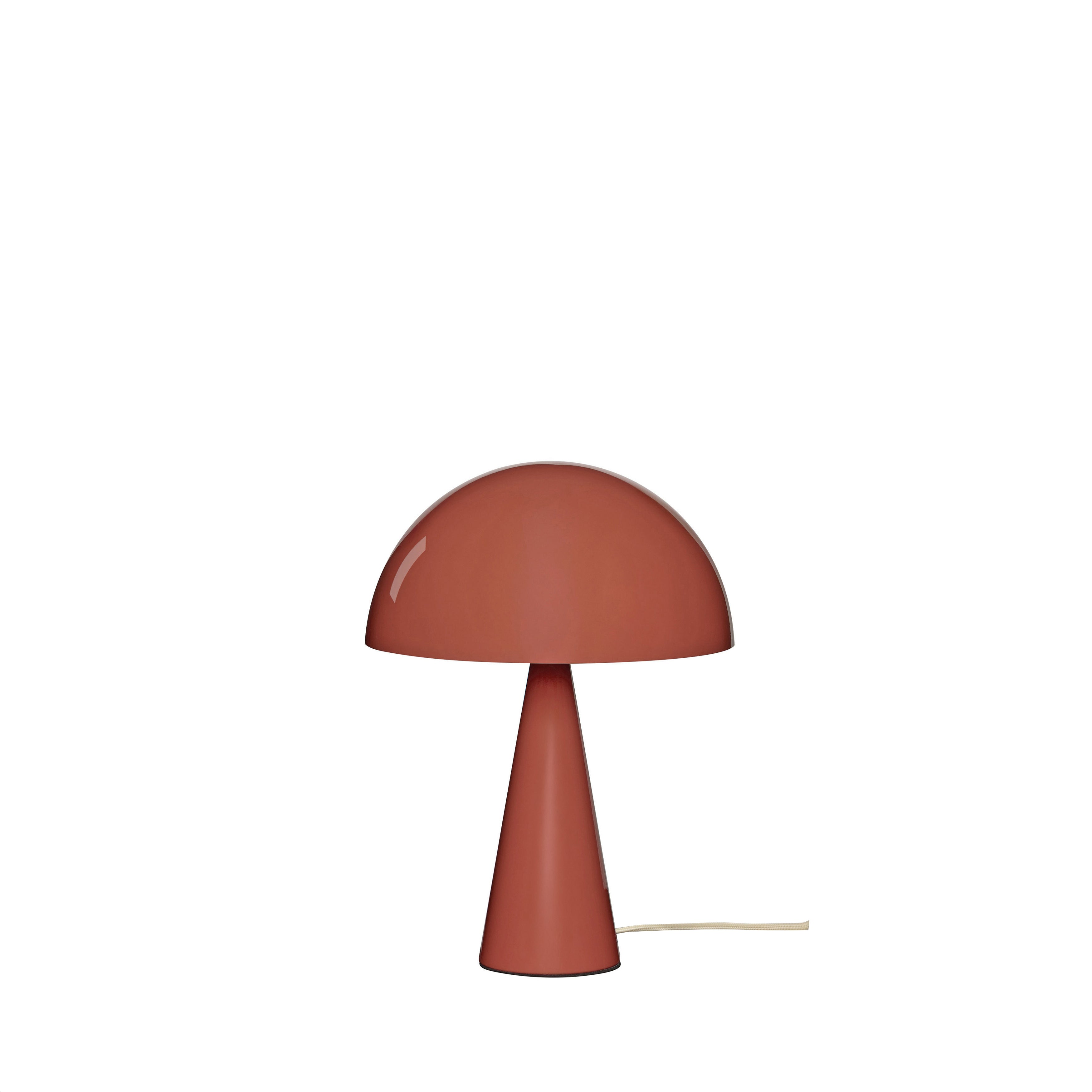 Mush Tischlampe Mini Rot - ø25xh34cm