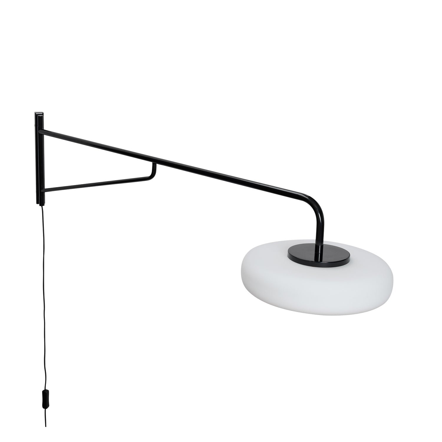 Sway Wandleuchte Schwarz - 120x30xh28cm