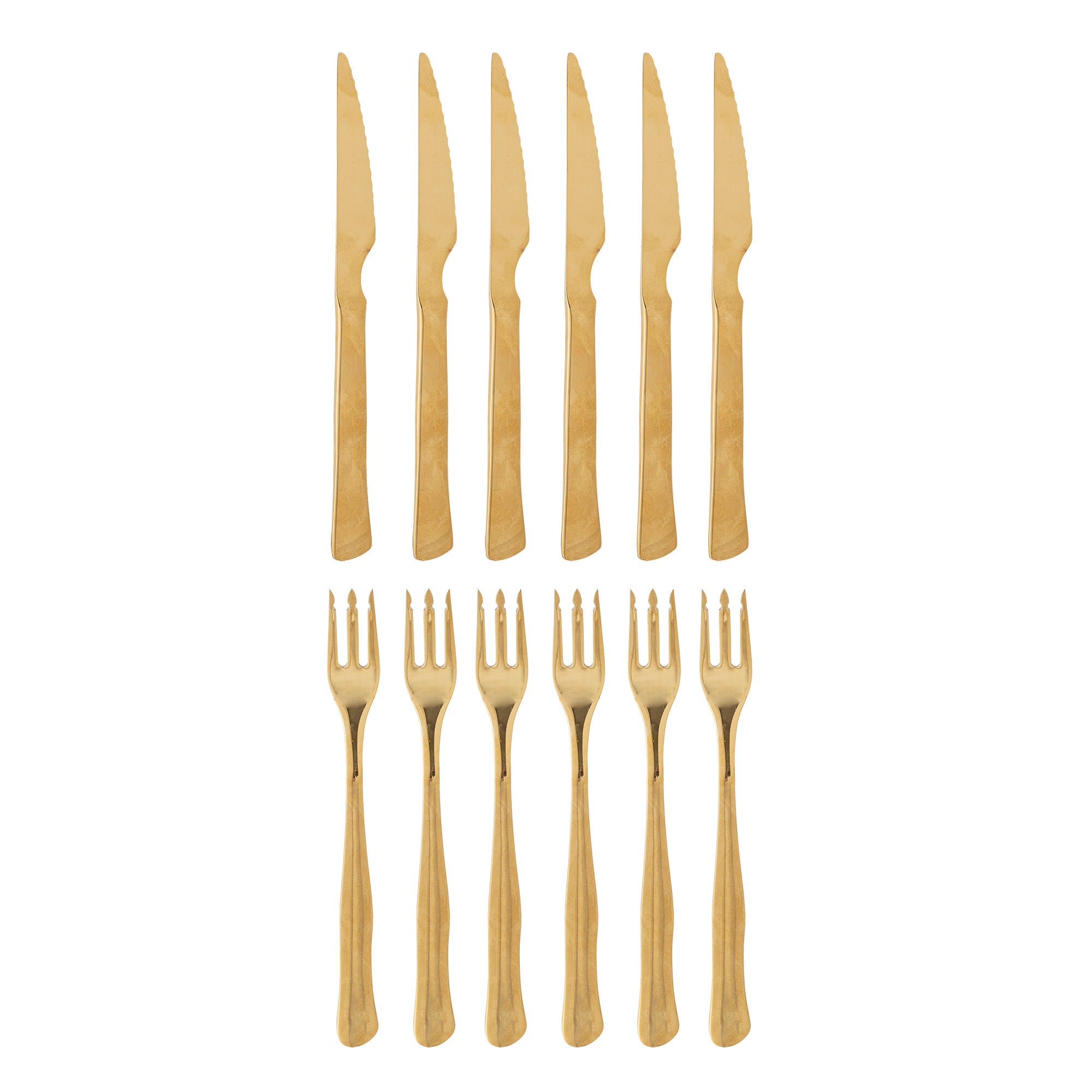 Bloomingville Ollin Grillstick, Multipak, Gold, Edelstahl