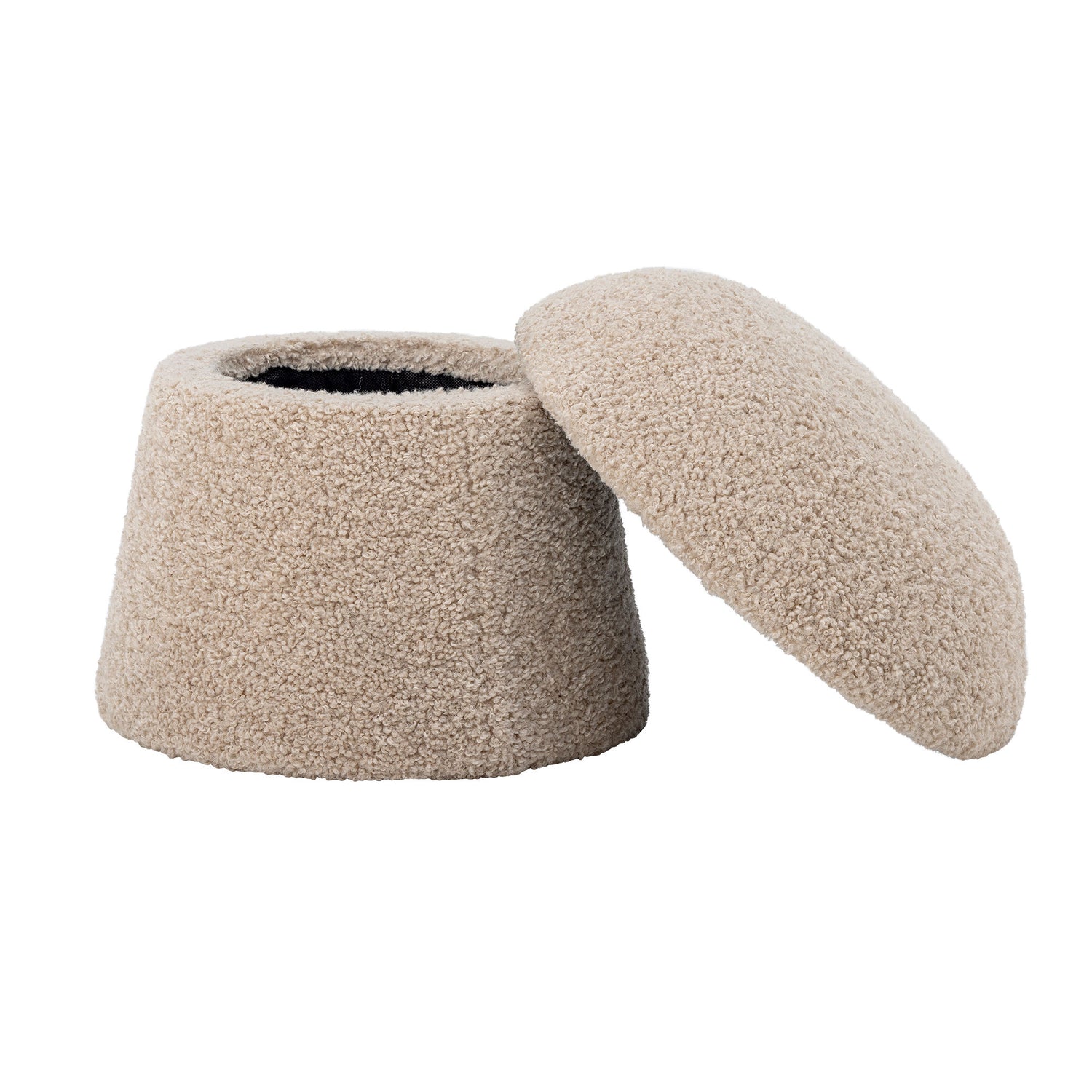 Bloomingville Bocca PUF, Natur, Polyester