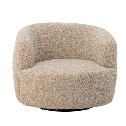 Bloomingville Bocca Lounge Chair, Nature, Polyester