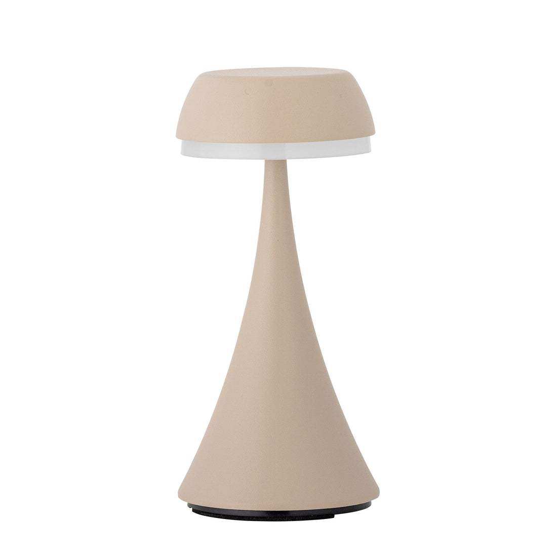 Bloomingville Pepleple Tragbare Lampe, wiederaufladbar, Natur, Aluminium