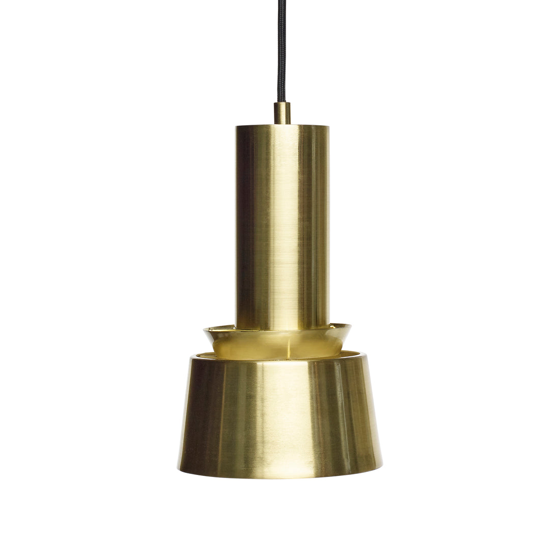 Mono -Anhänger -Messingfarbe - Ø15xh26cm