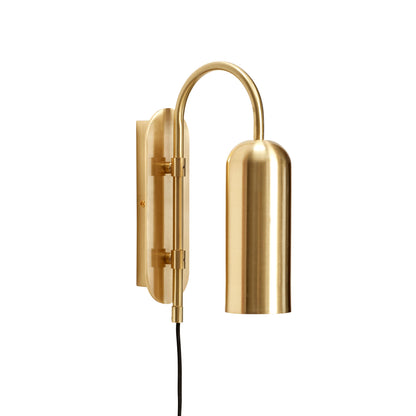Zenith -Wandlampen -Messingfarbe - 19x7xh29cm, E14