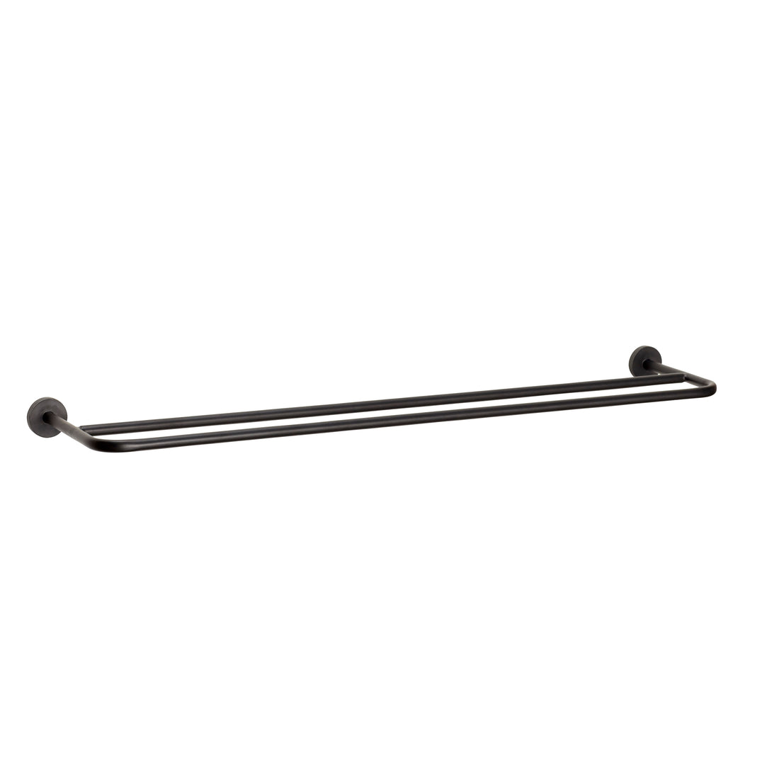 Rohrtuchhalter schwarz - 17x71cm