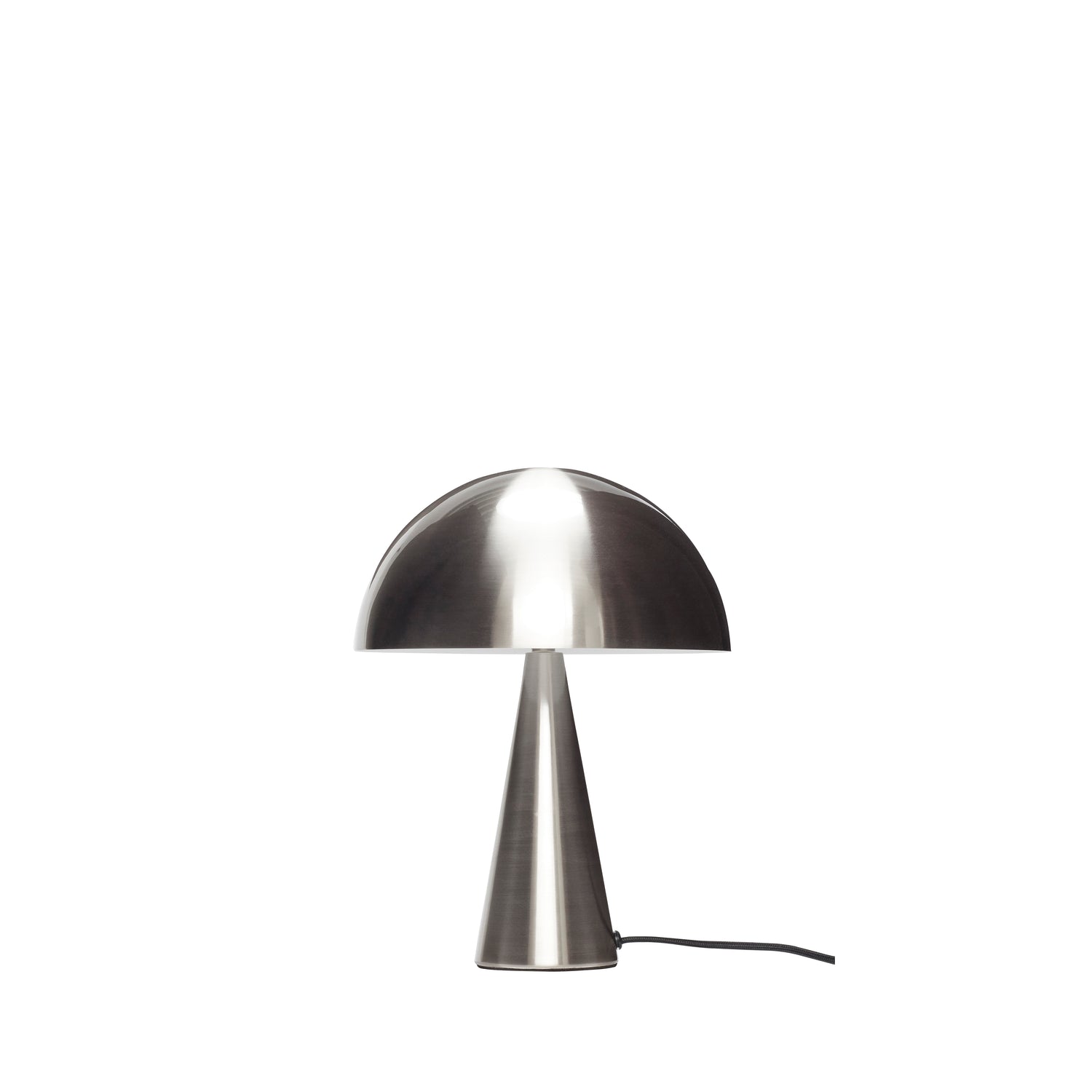 Mushtischlampe Mini -Nickel - Ø25xH33cm