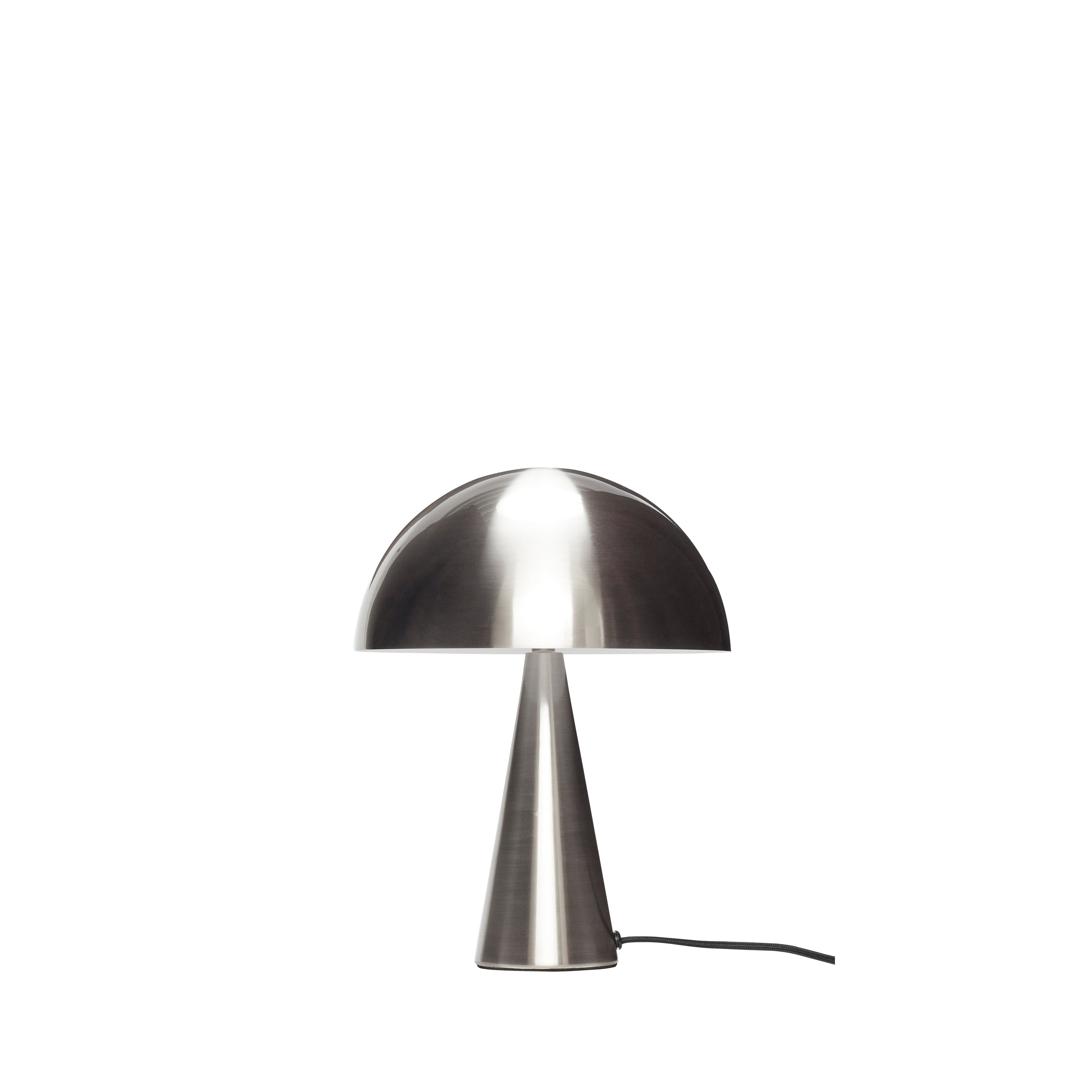 Mushtischlampe Mini -Nickel - Ø25xH33cm